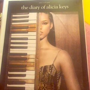 The diary of Alicia Keys piano/vocal/guitar
